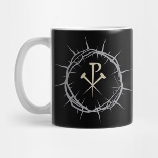 Crown of Thorns with Chi Rho 3 Mug